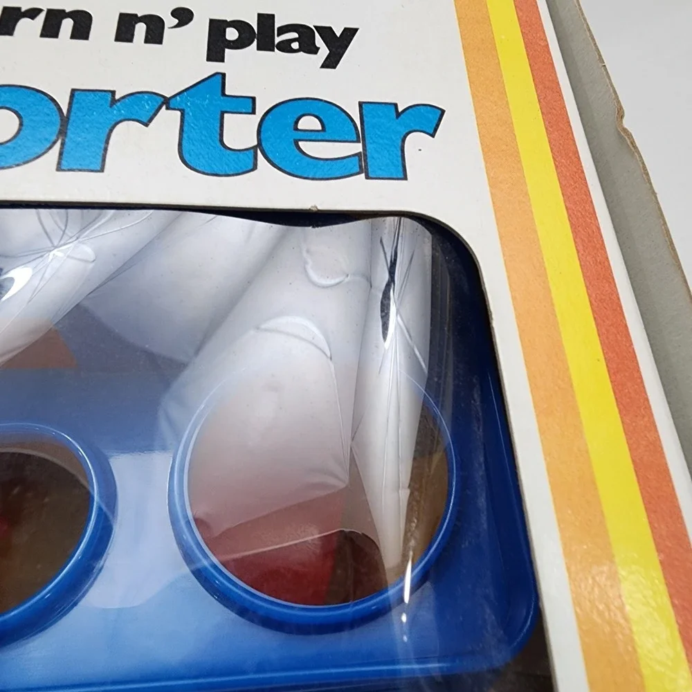 Rare Vintage Amloid Learn N Play Pre-school Shape Sorter Age 1/3 In Box